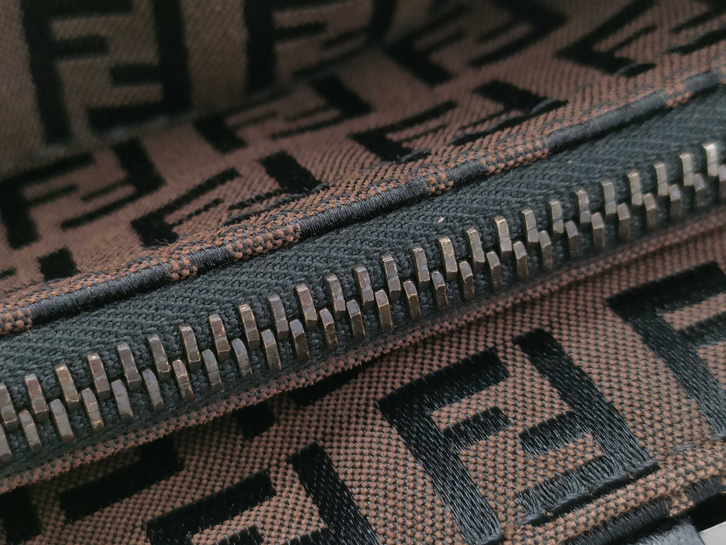 FENDI black tote bag