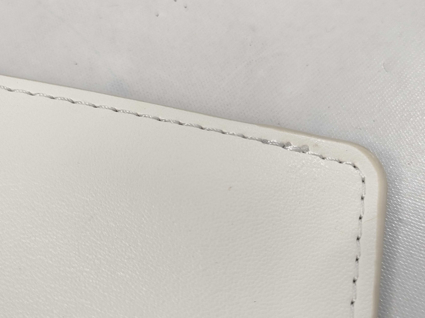 CELINE CE Logo Shoulder Bag White