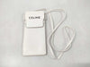 CELINE CE Logo Shoulder Bag White