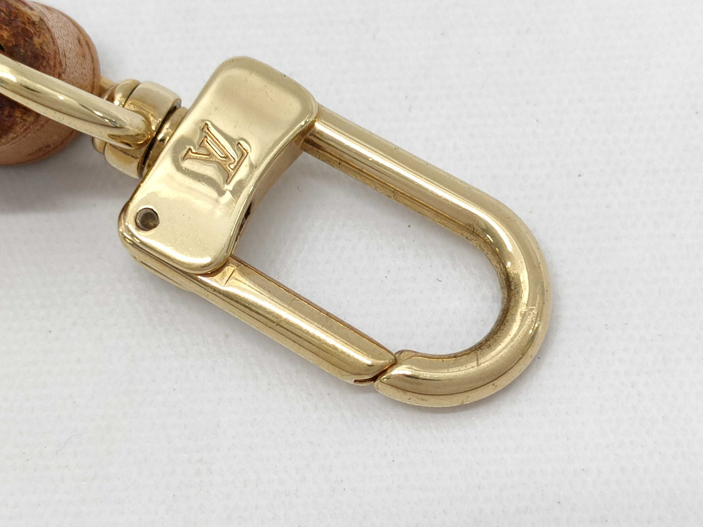 LOUIS VUITTON Natural Leather Shoulder Strap