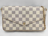 LOUIS VUITTON Azur Felicie Shoulder Bag
