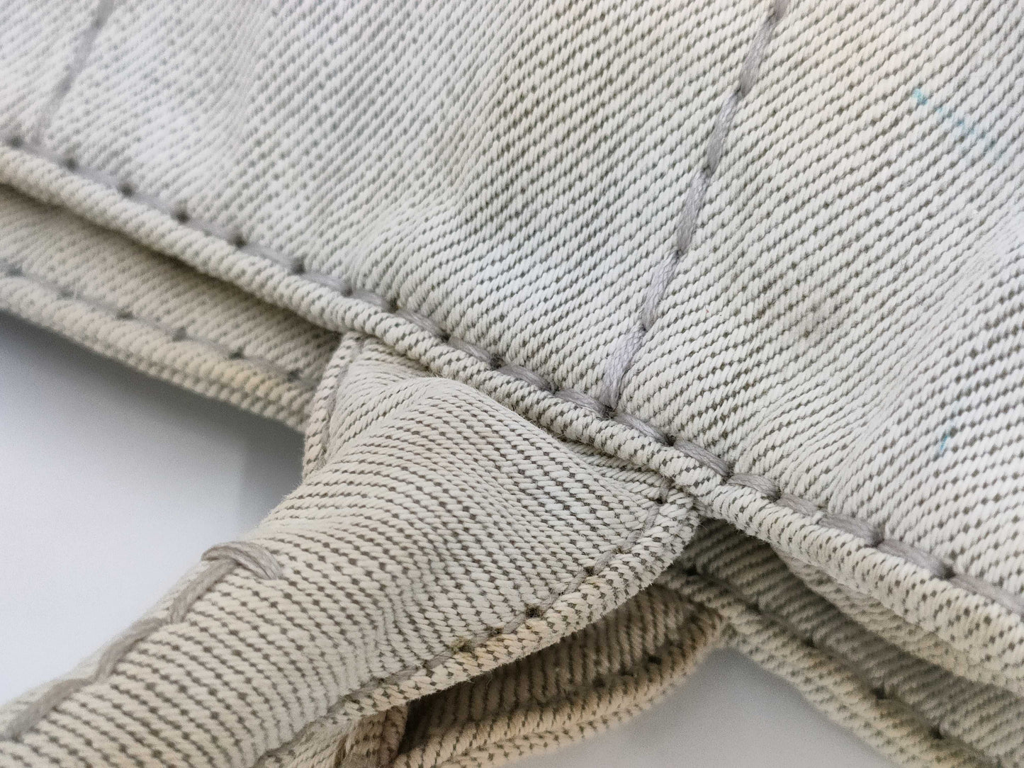 PRADA PR Canapa White Handbag