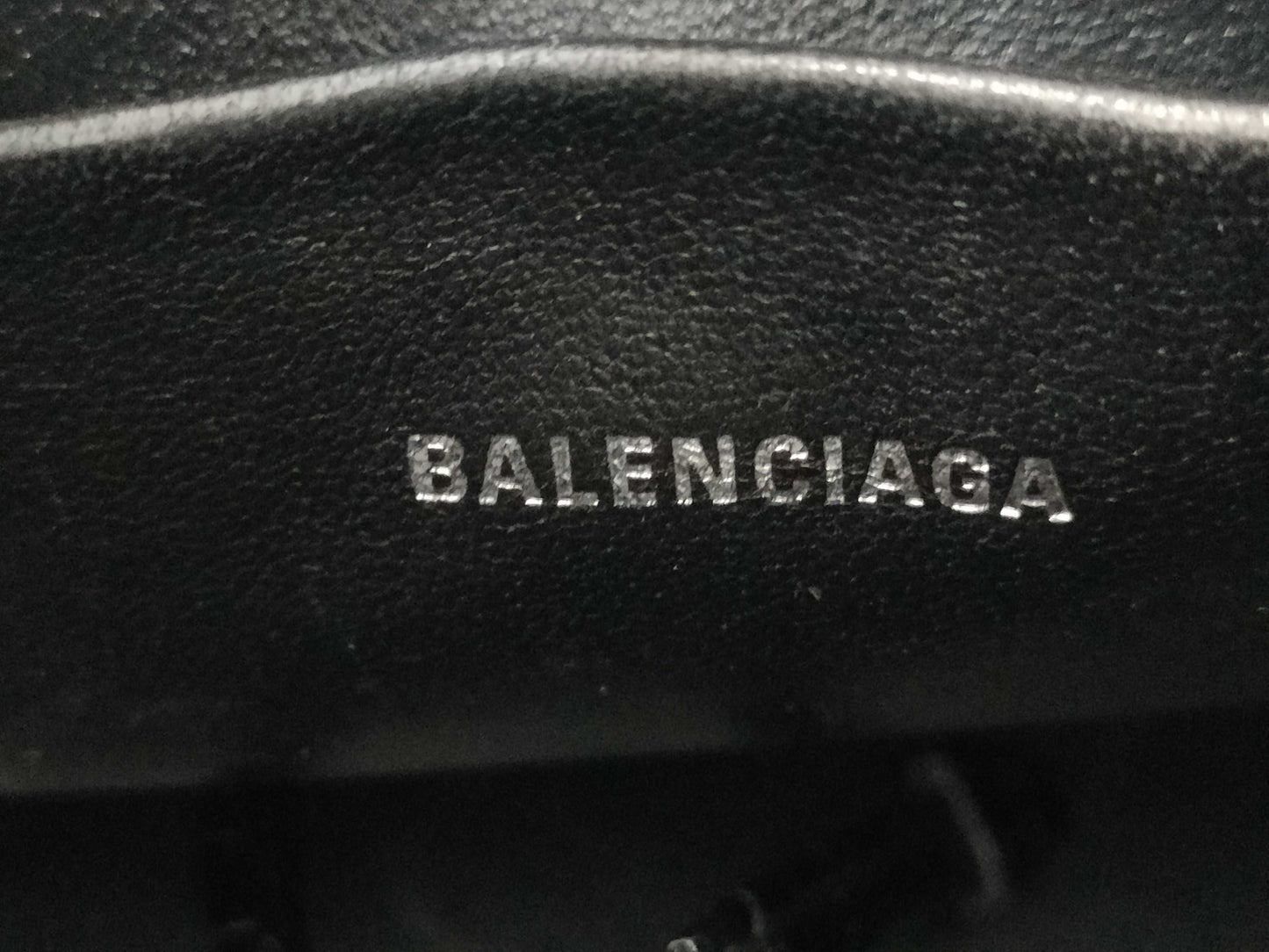 BALENCIAGA B Enamel Bucket Shoulder Bag Purple Shoulder Bag