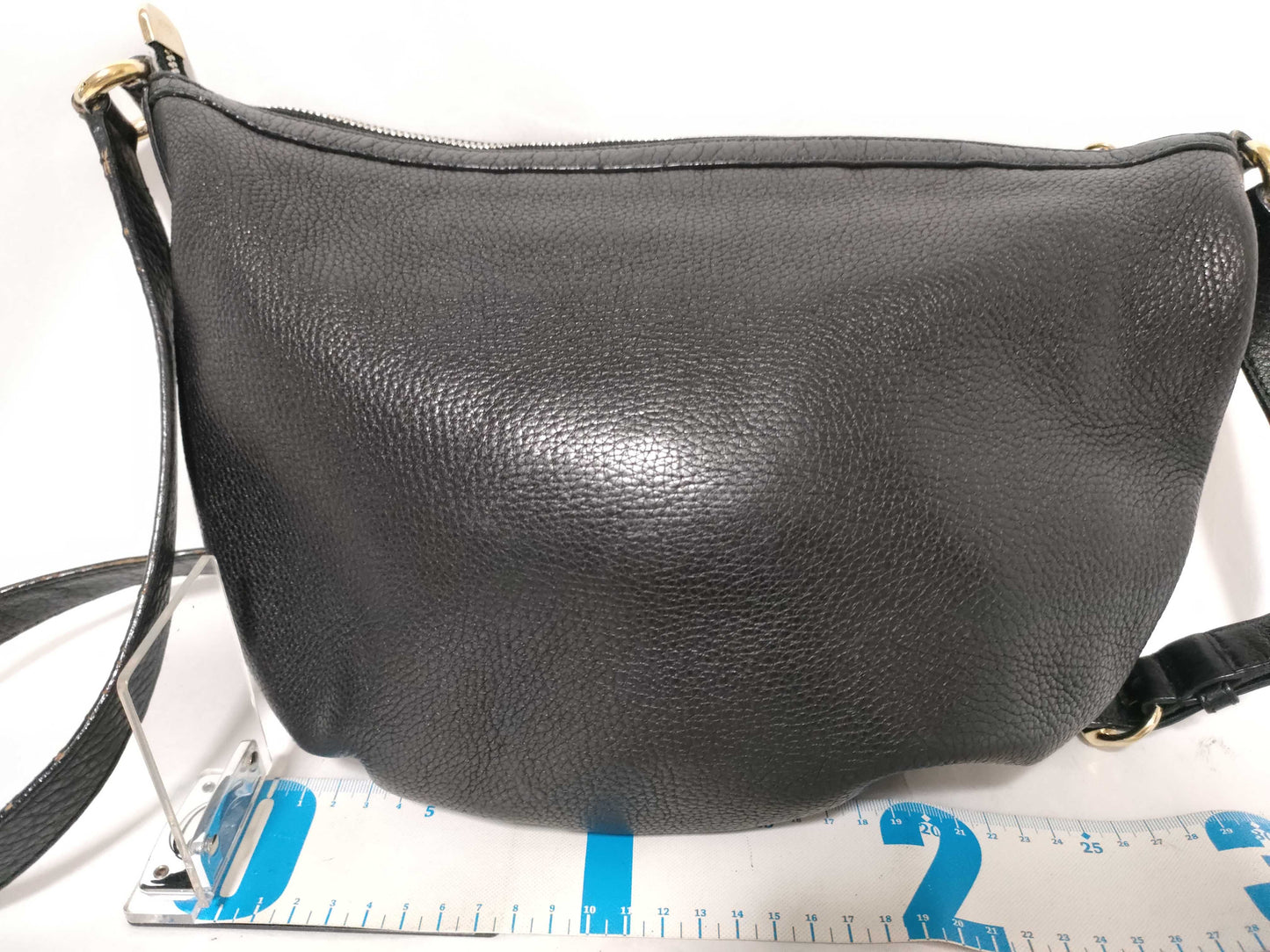 GUCCI Soho Handbag, Leather, Black, 308361, Shoulder Bag