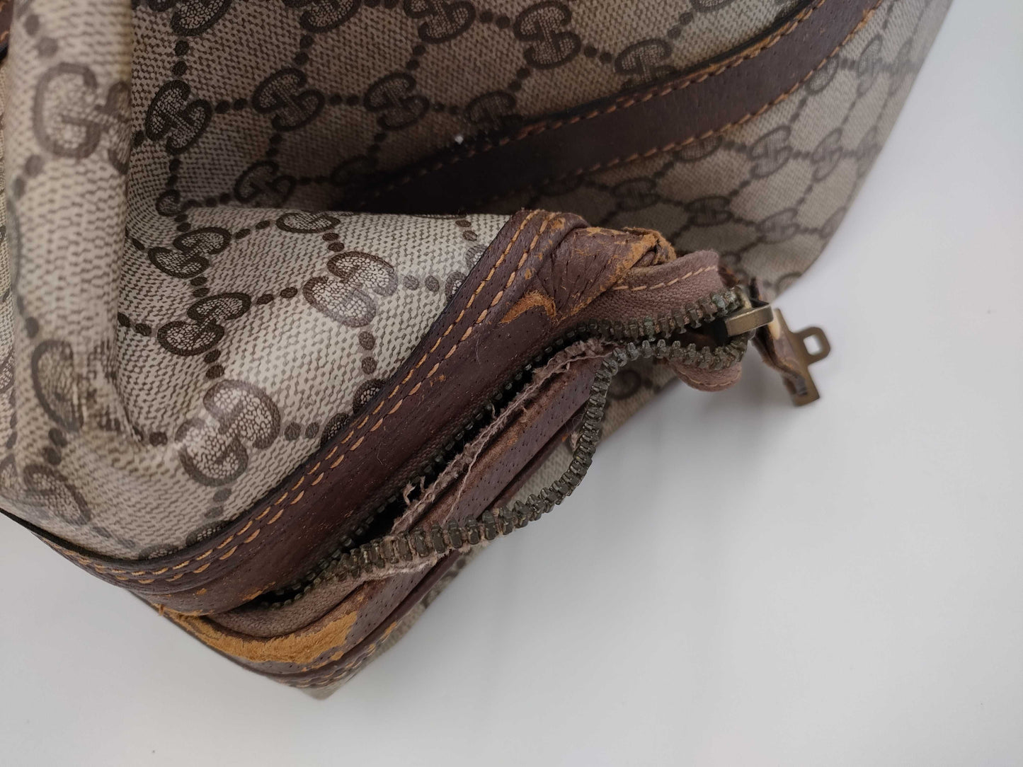 GUCCI Boston Bag GG Pattern Boston Bag