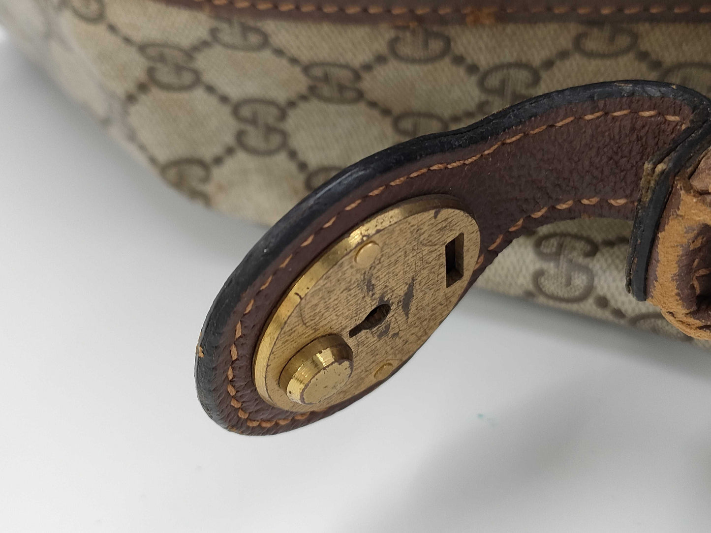 GUCCI Boston Bag GG Pattern Boston Bag