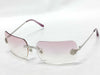 CHANEL Camellia Rimless Sunglasses 4085 Sunglasses and Glasses
