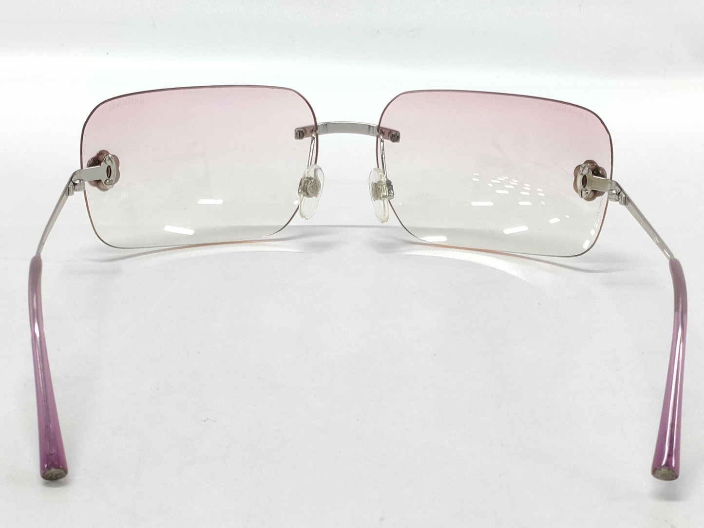 CHANEL Camellia Rimless Sunglasses 4085 Sunglasses and Glasses