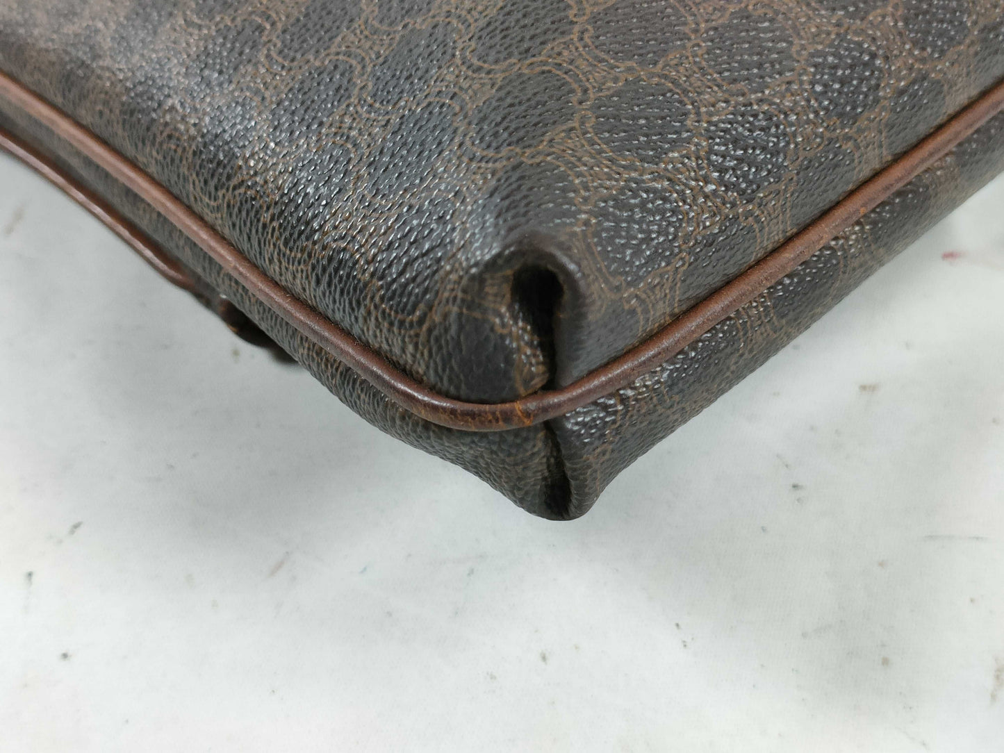 CELINE Macadam Clutch Bag