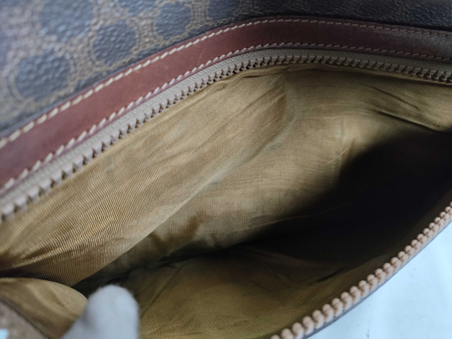CELINE Macadam Clutch Bag