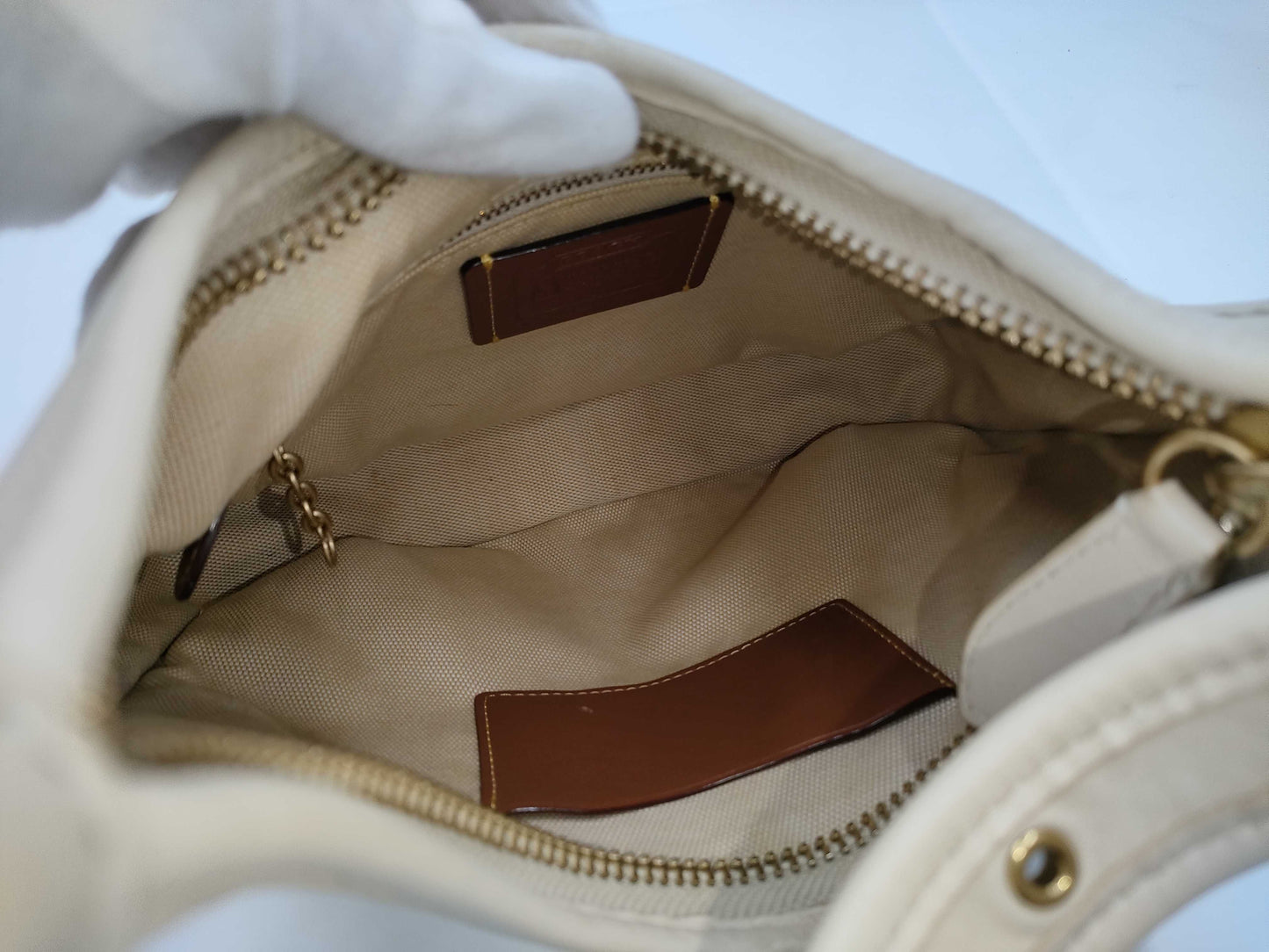 COACH Ergo Leather One-Shoulder Bag Handbag