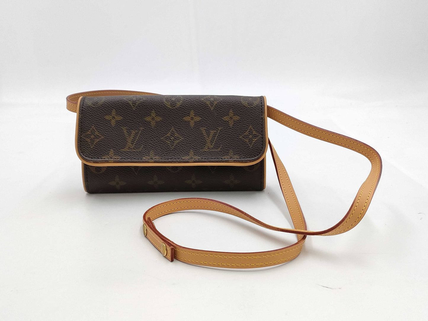 LOUIS VUITTON LV Monogram Pochette Twin Shoulder Bag