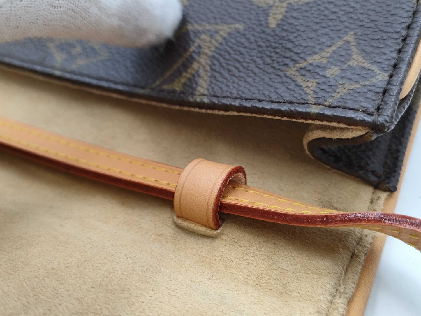 LOUIS VUITTON LV Monogram Pochette Twin Shoulder Bag