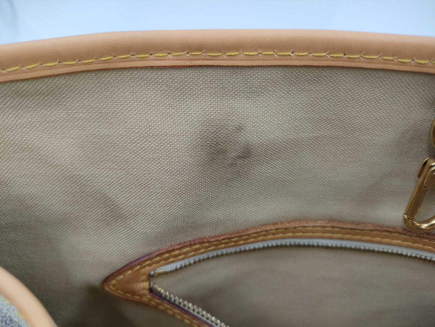 LOUIS VUITTON LV Damier Azur Batignolles Horizontal Handbag