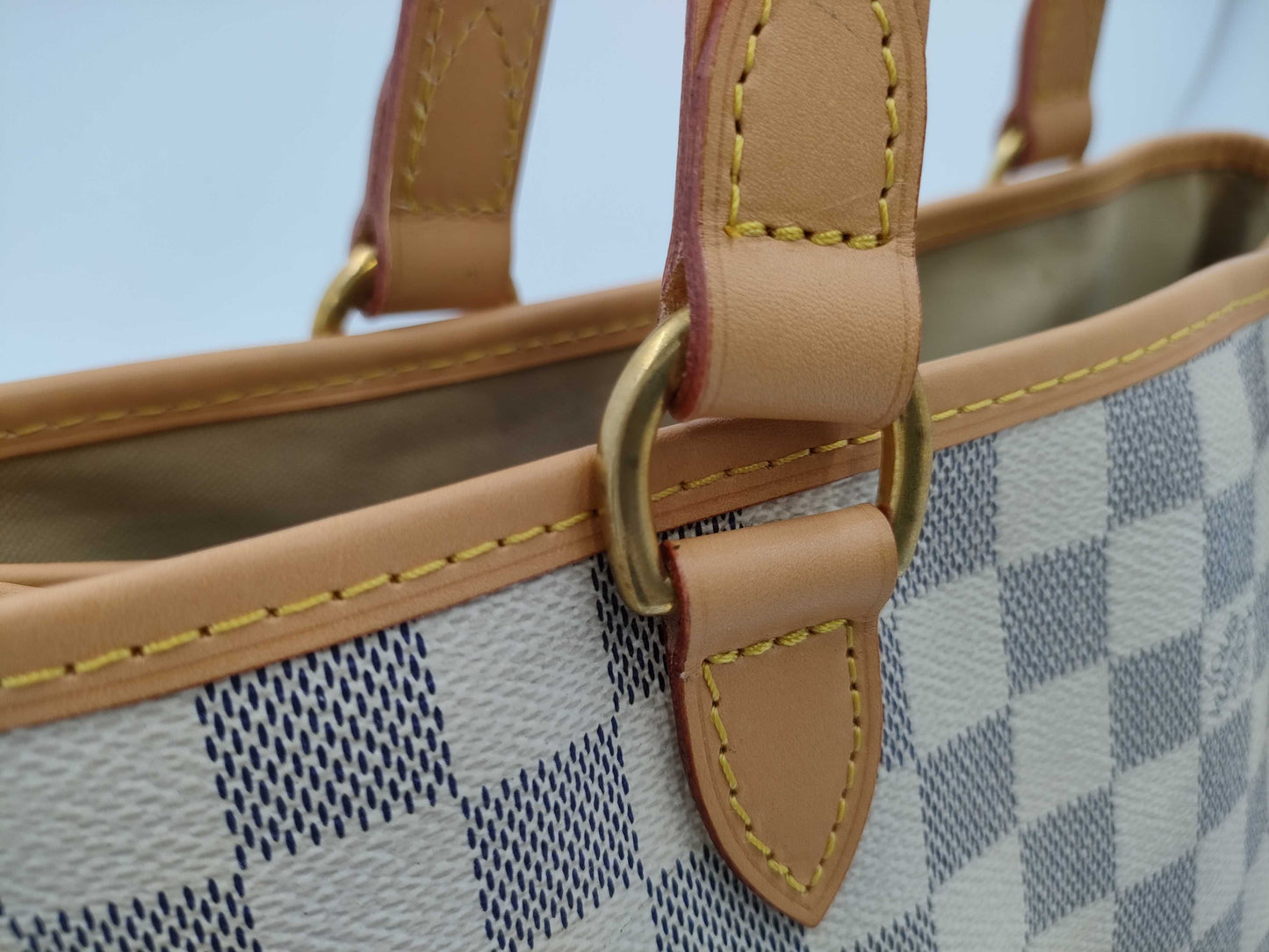 LOUIS VUITTON LV Damier Azur Batignolles Horizontal Handbag