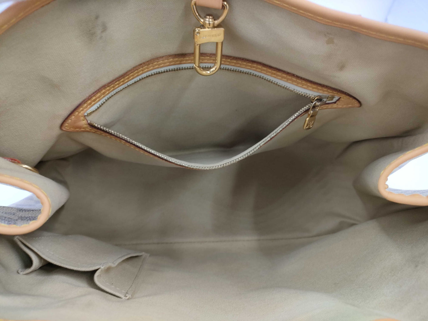 LOUIS VUITTON LV Damier Azur Batignolles Horizontal Handbag