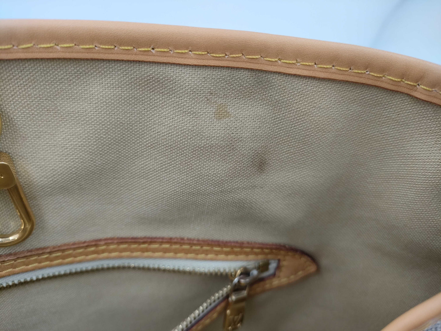 LOUIS VUITTON LV Damier Azur Batignolles Horizontal Handbag