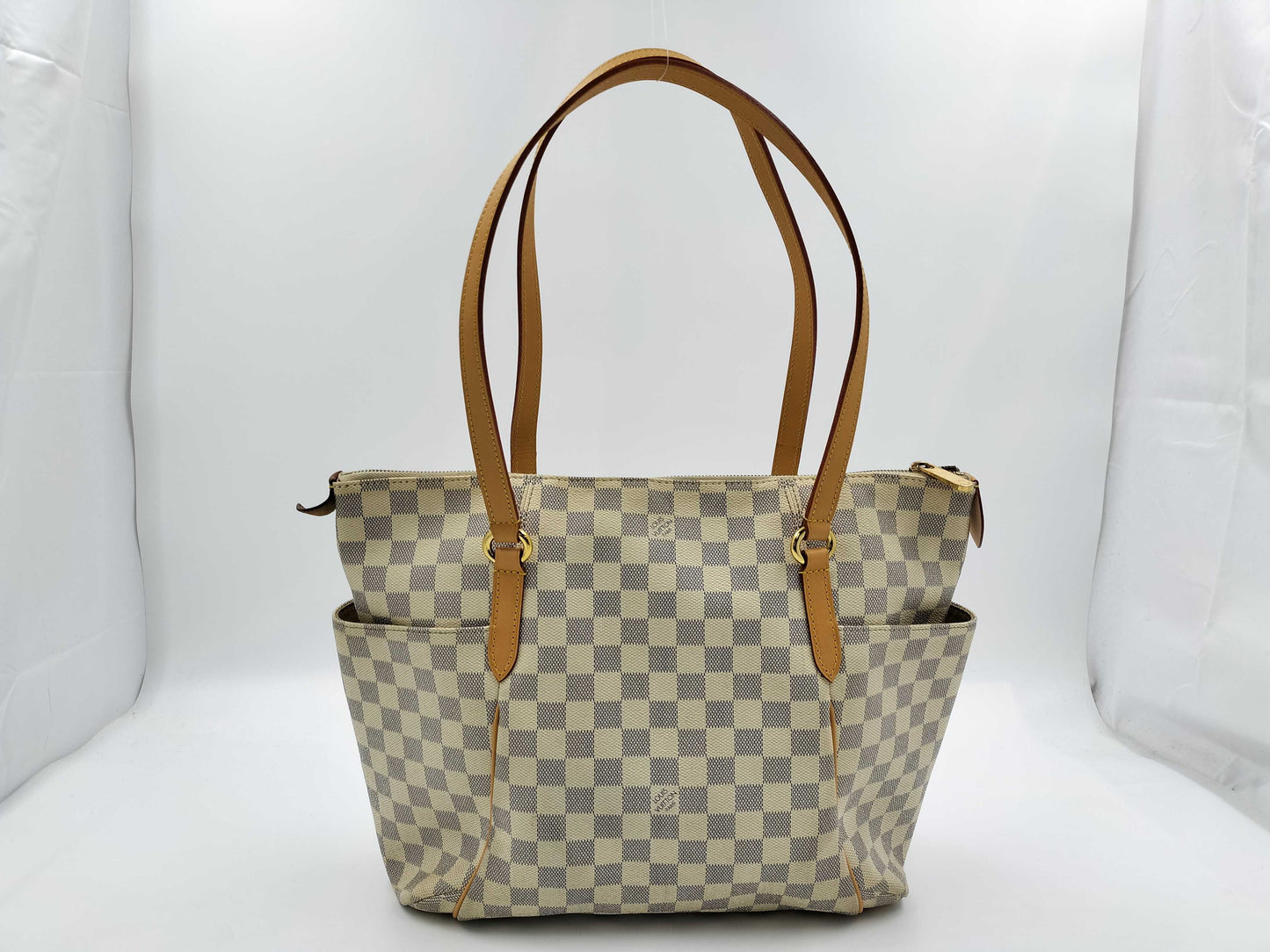 LOUIS VUITTON LV Totally MM Tote Bag Damier Azur Tote Bag