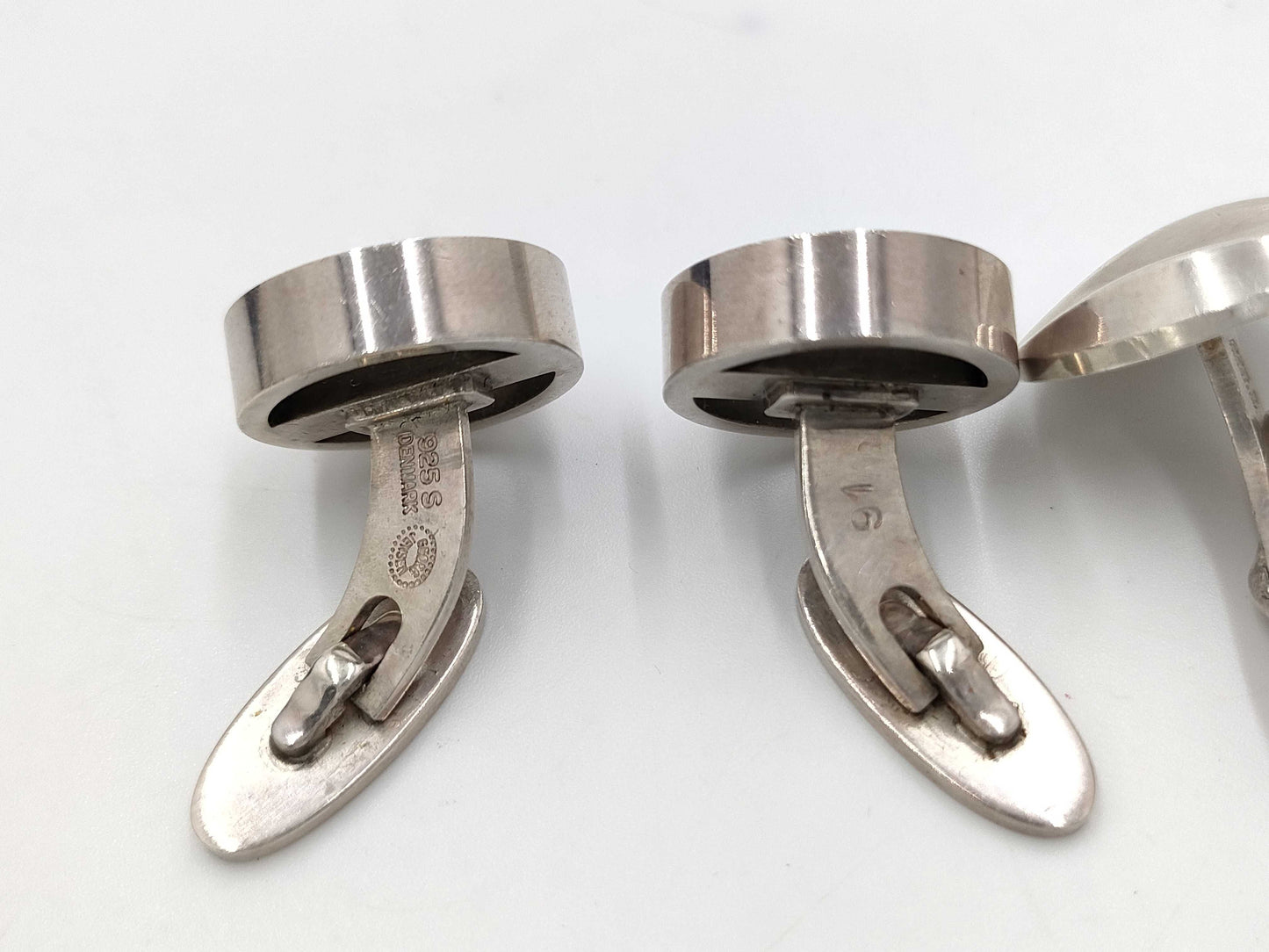 Georg Jensen GEORG JENSEN Cufflink Set Tie Clip and Cufflinks