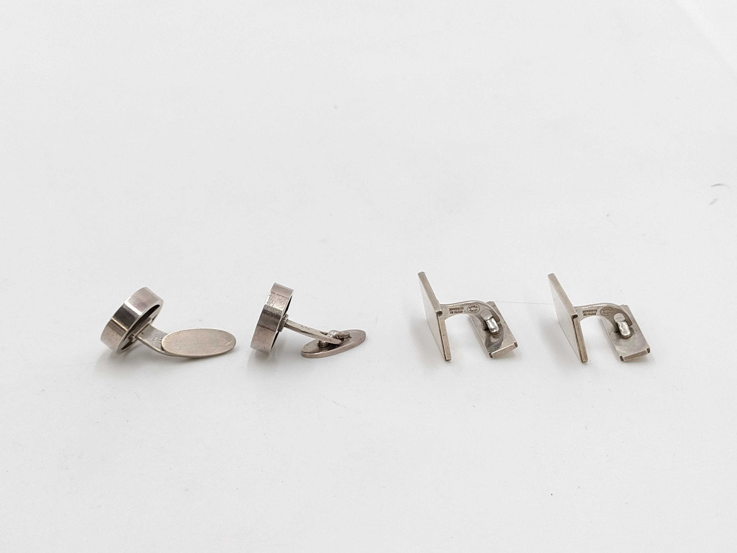 Georg Jensen GEORG JENSEN Cufflink Set Tie Clip and Cufflinks