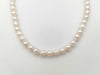 Semi-Round Pearl, Diameter 7.0mm-7.3mm, Sterling Silver, 48.1g, Necklace