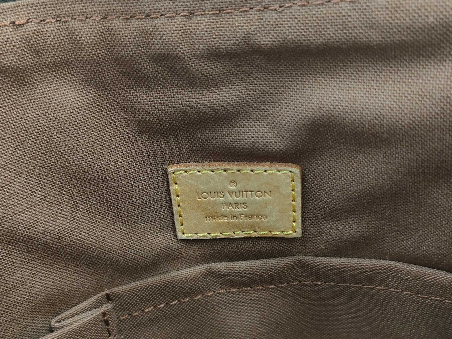 LOUIS VUITTON LV Monogram Odeon GM 2-way Shoulder Bag Tote Bag