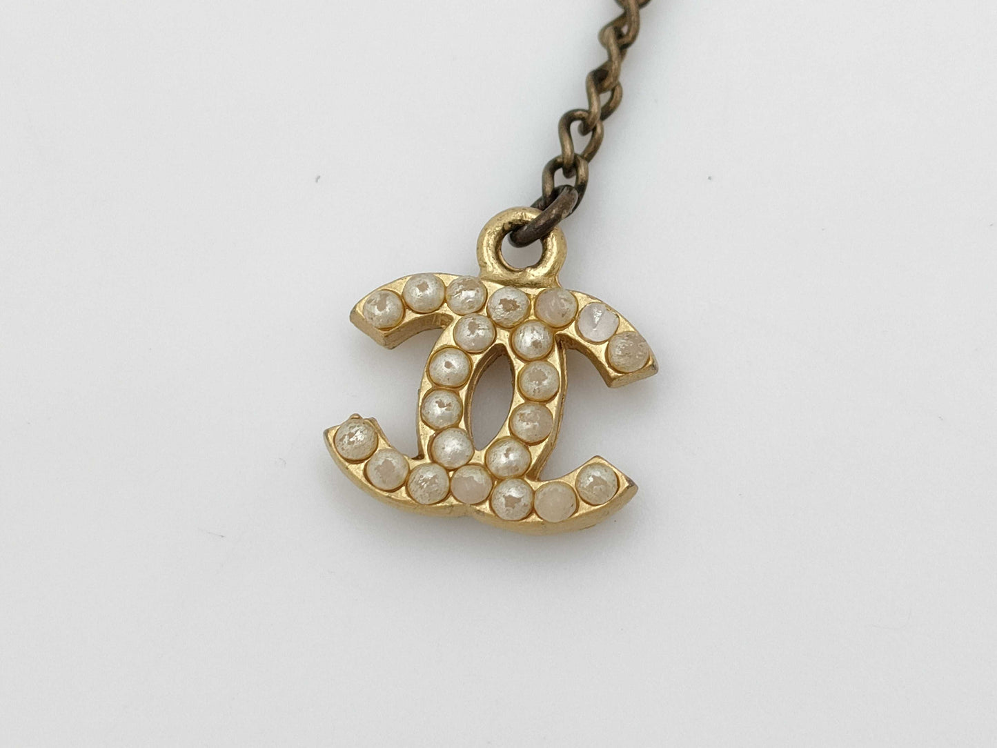 CHANEL CHANEL Barrette Pearl Coco Mark 01A Hair Accessory