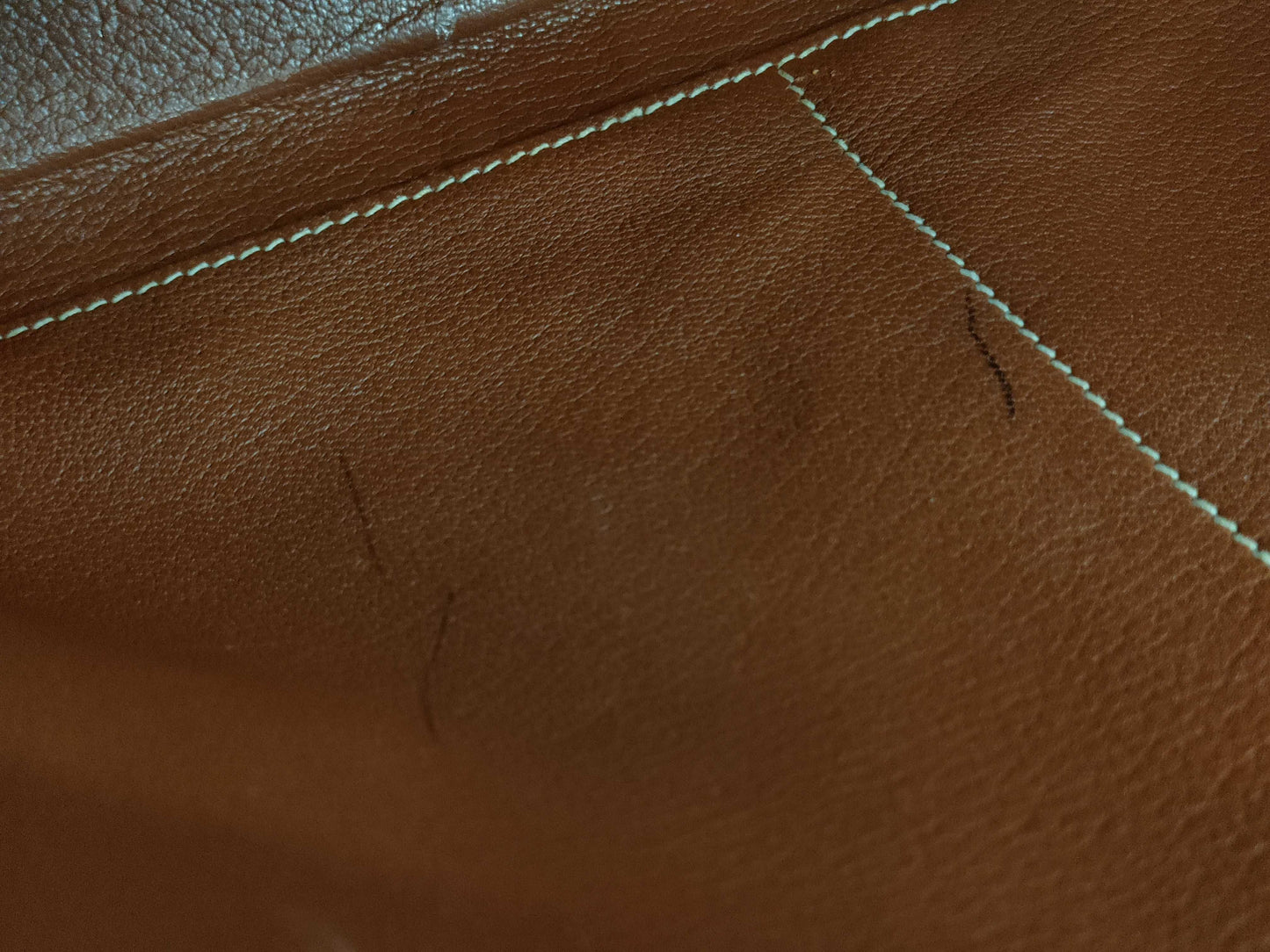 HERMES Kelly 35 Brown □D Gold Hardware Handbag
