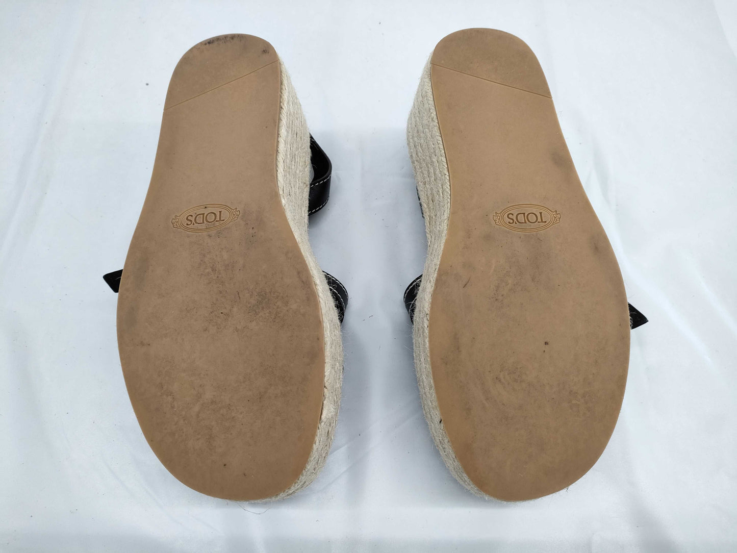 TODS Kate Sandals Black Sandals