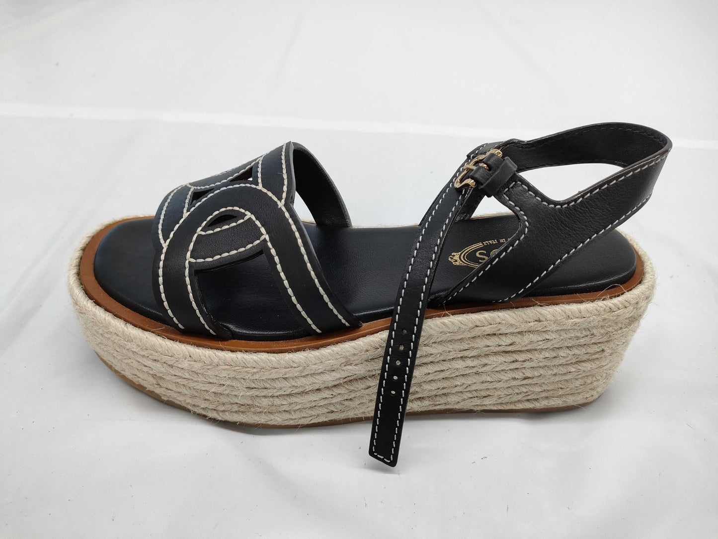 TODS Kate Sandals Black Sandals