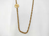 CHANEL CHANEL engraved Coco Medal necklace necklace