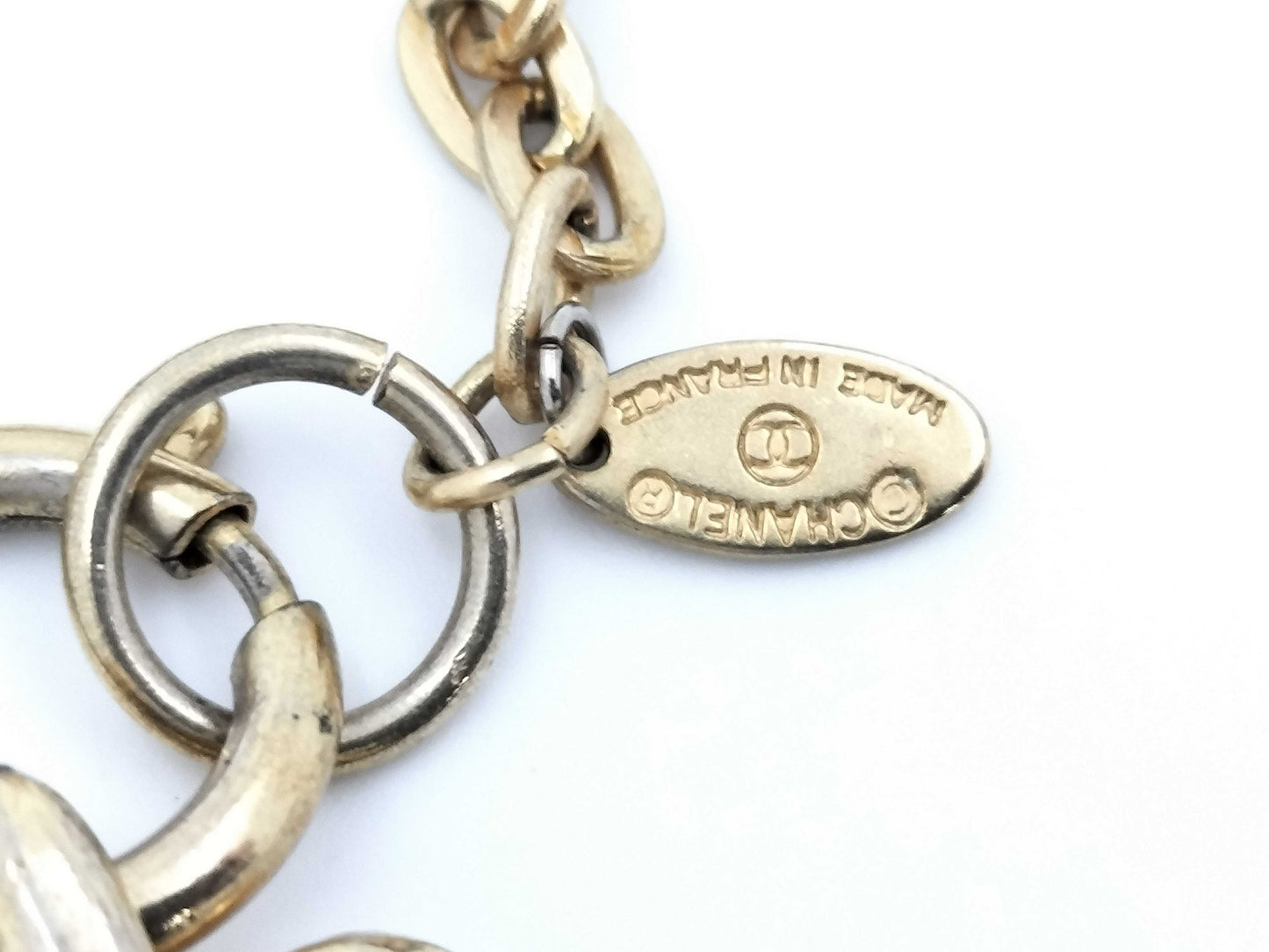 CHANEL CAMBON Necklace GP Gold Necklace Necklace
