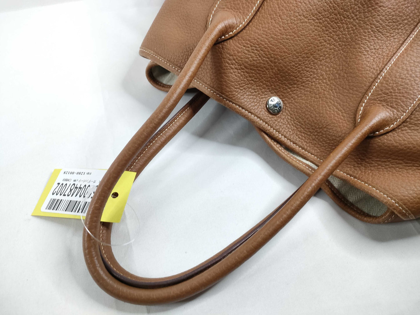 HERMES Garden Party Hermes Garden Party MM □N Stamped Tote Bag