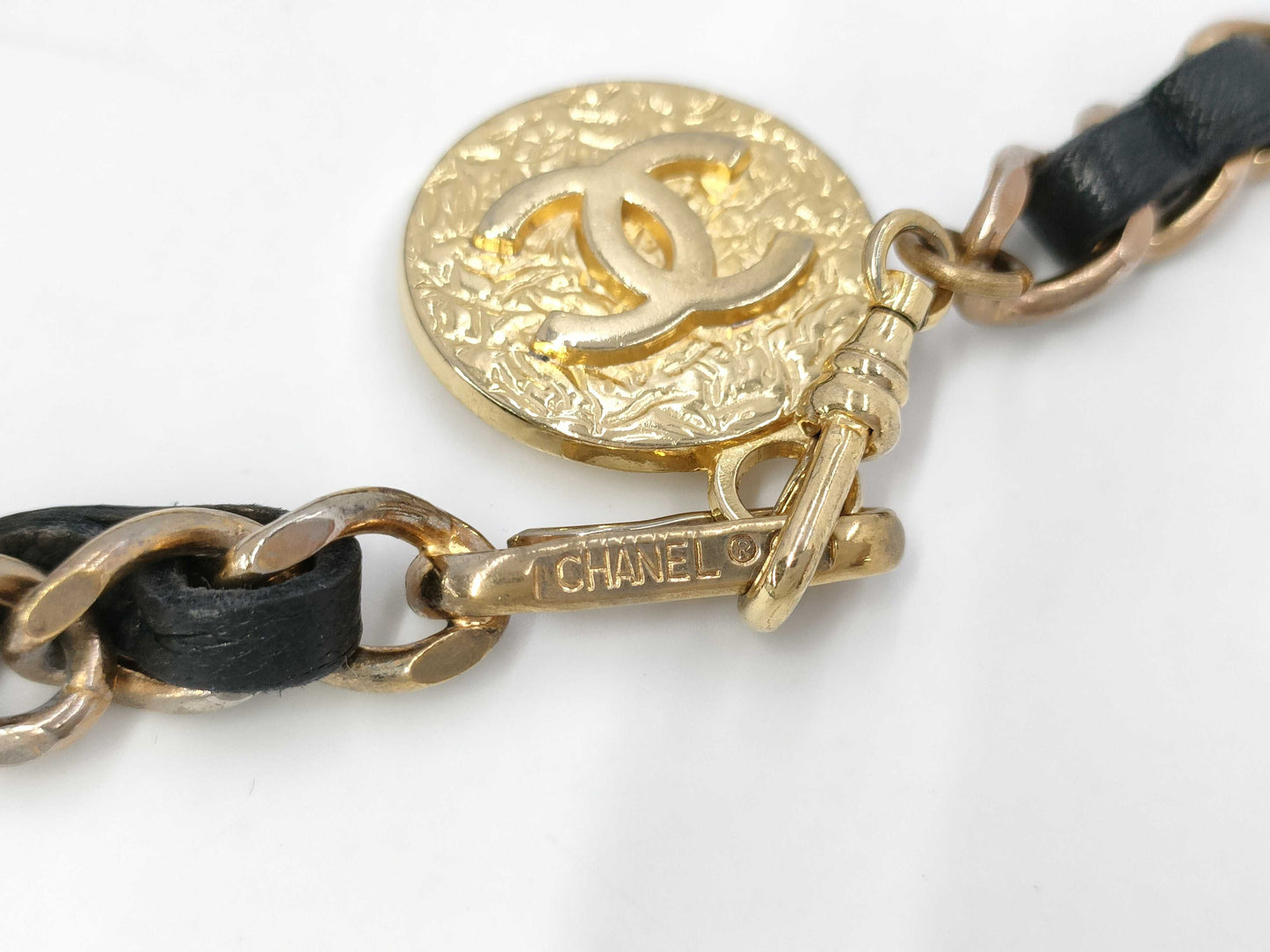 CHANEL CHANEL Chain Belt Shoulder Strap Coco Mark 1982 Belt