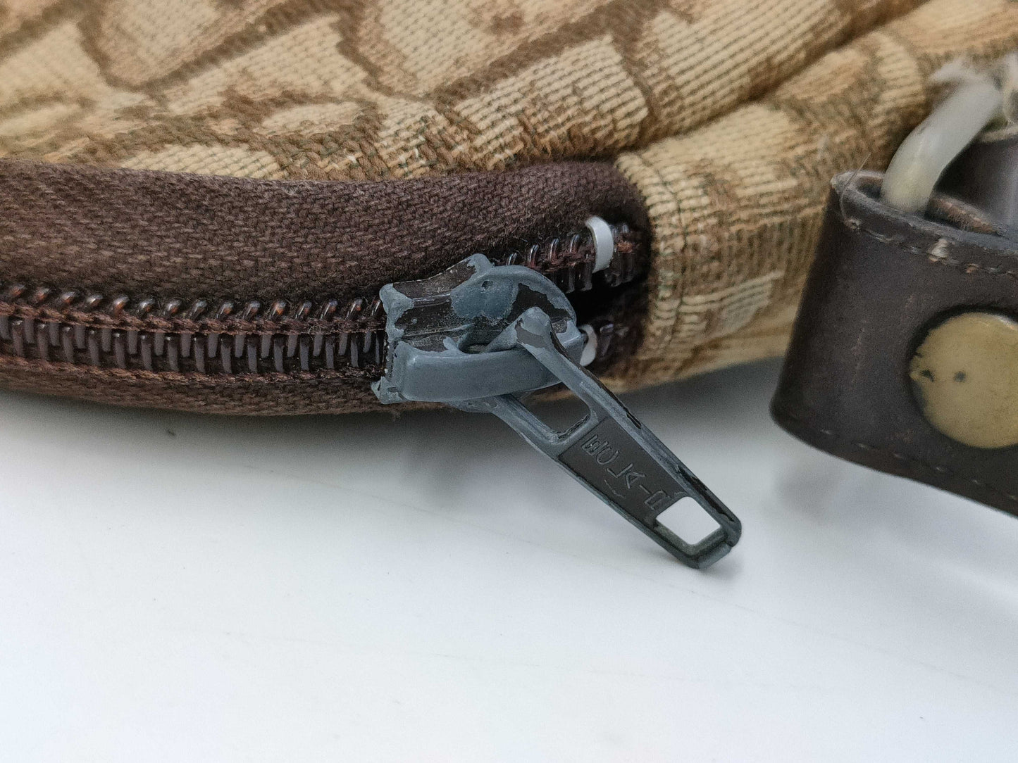 Dior Trotter Canvas Shoulder Bag