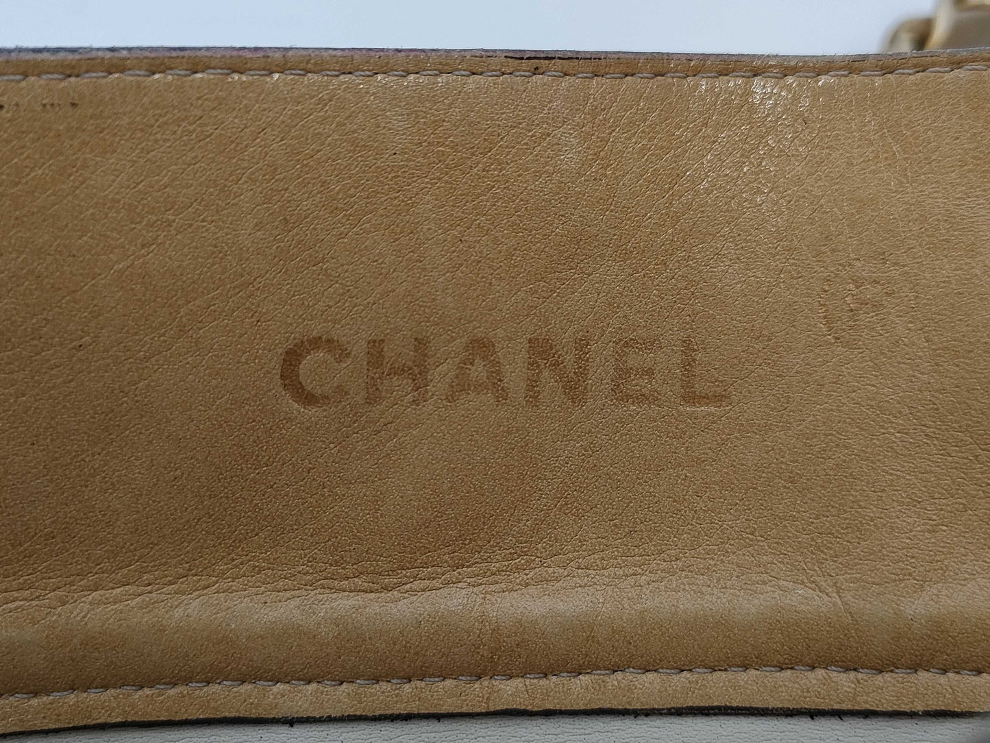 CHANEL CHANEL Lambskin Chain Tote Bag Bag