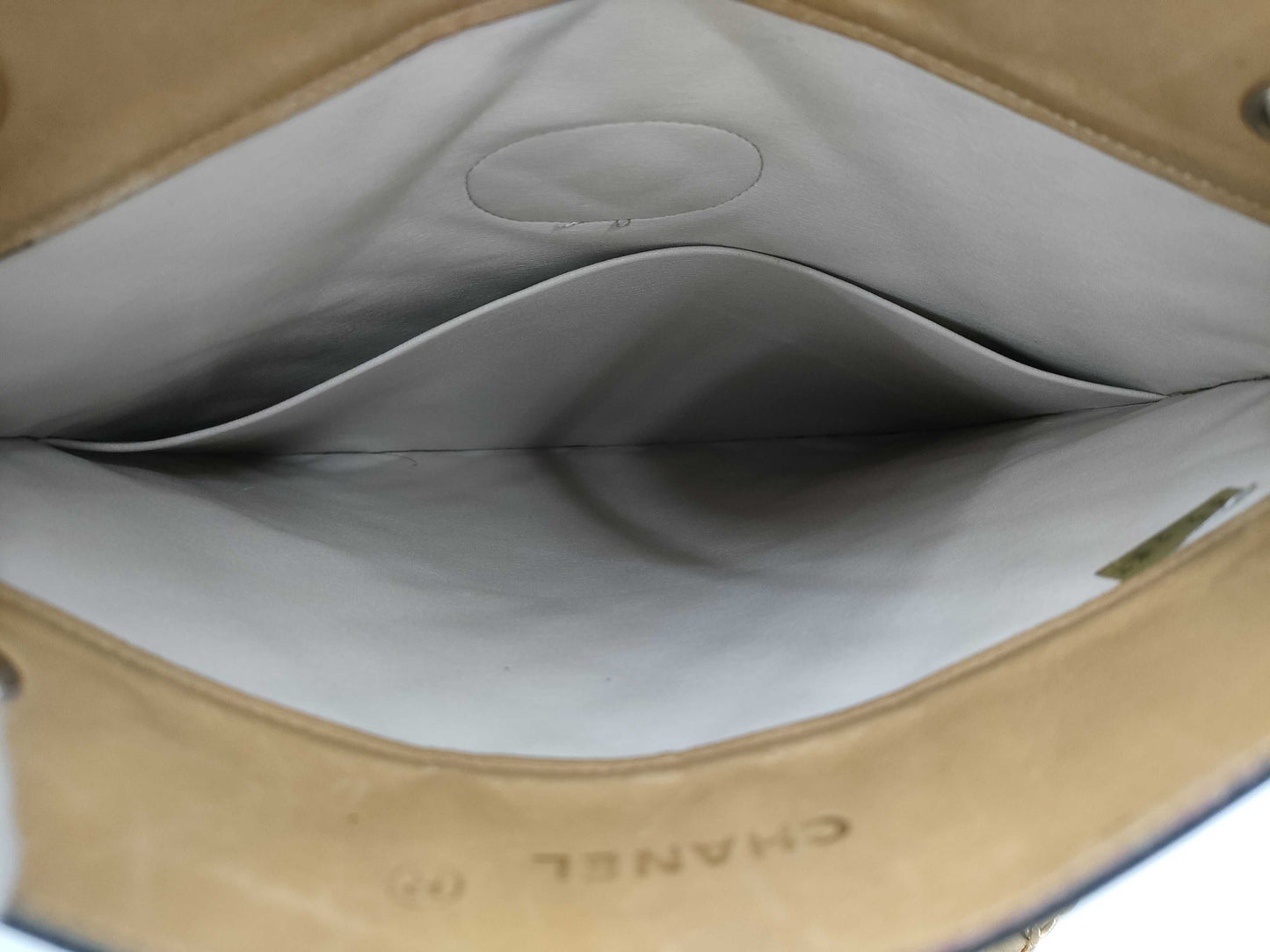 CHANEL CHANEL Lambskin Chain Tote Bag Bag