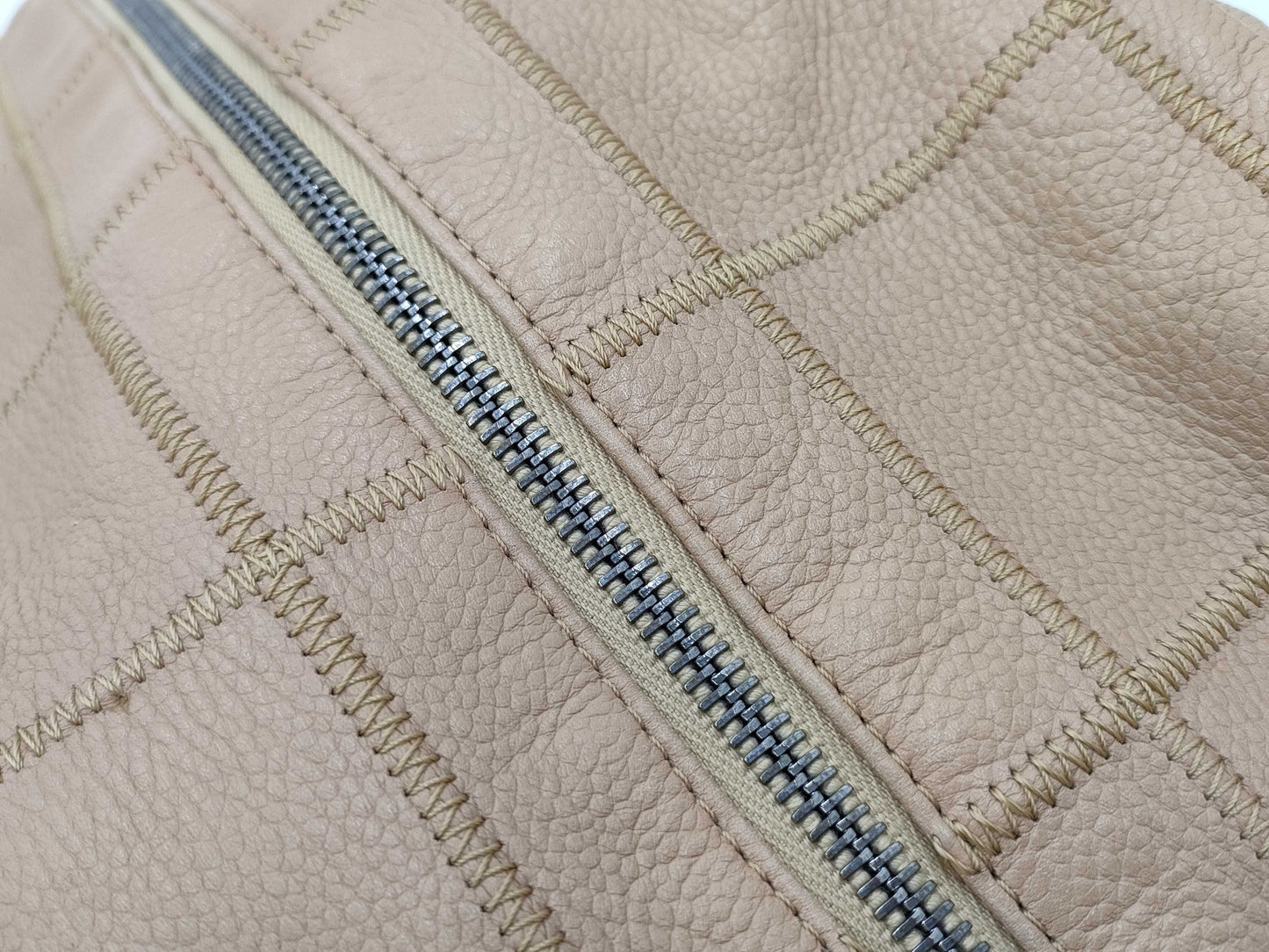 CHANEL CHANEL Chocolate Bar Mini Boston Bag Handbag