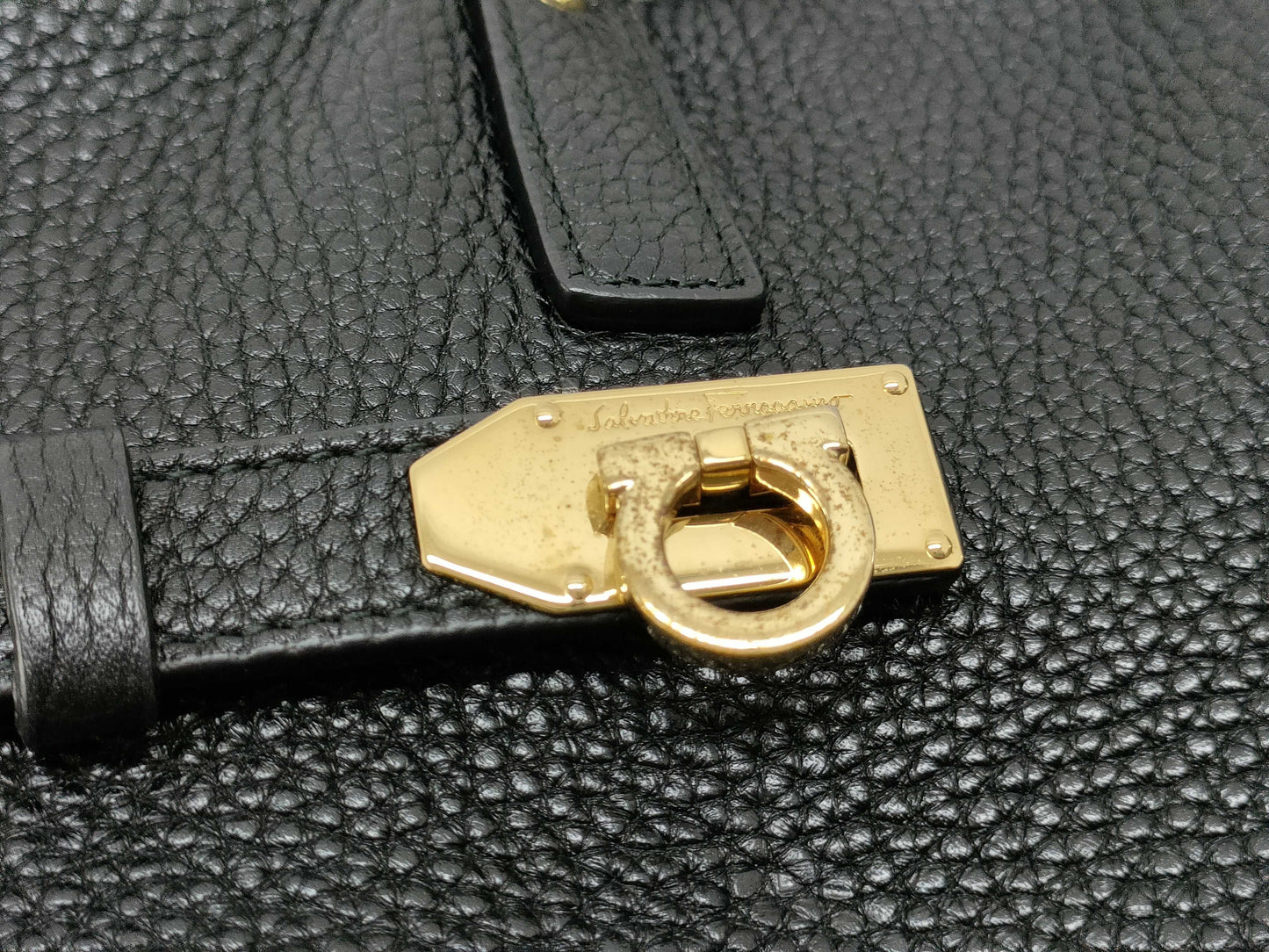 Salvatore Ferragamo Gancini Tote Bag