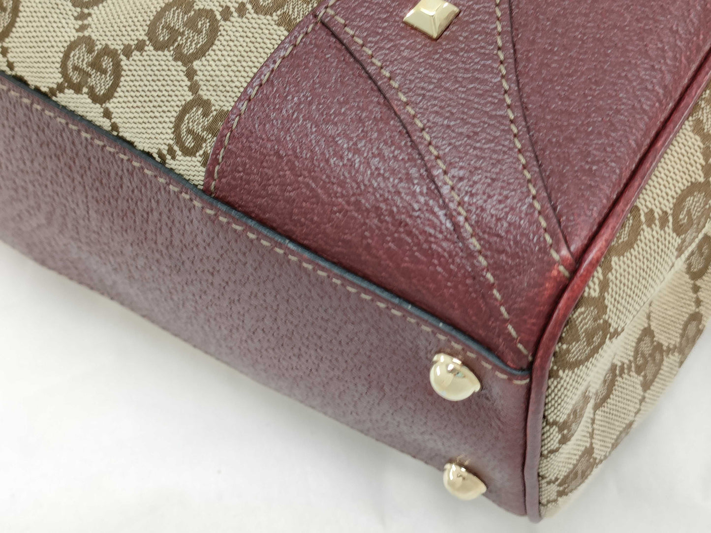 GUCCI GG Canvas GUCCIGG New Jackie 124407 Handbag