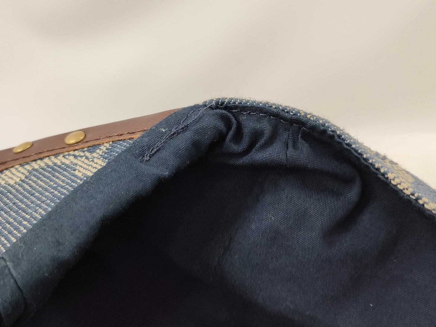 CELINE Paris Macadam Newsboy Cap, Navy, Size M, Other Accessories