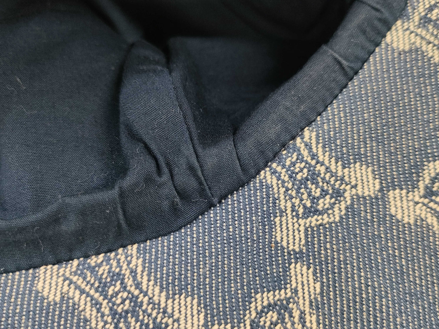 CELINE Paris Macadam Newsboy Cap, Navy, Size M, Other Accessories
