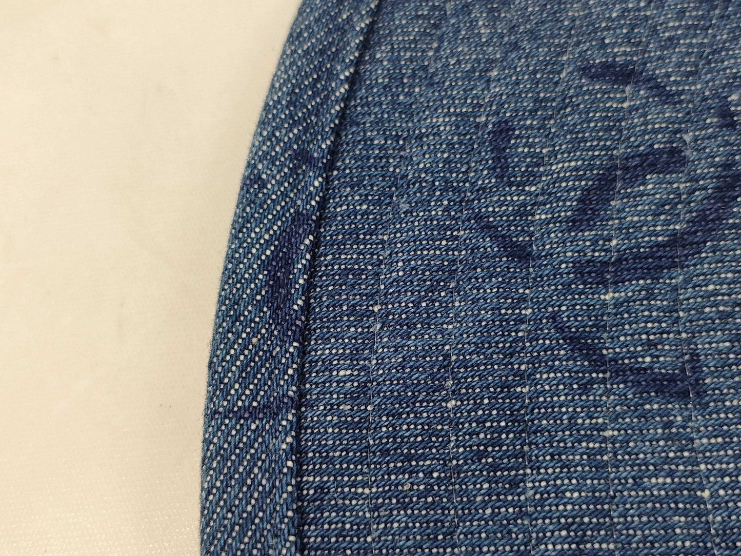 CHANEL Chanel Sun Visor Denim Coco Mark Hat Other Apparel