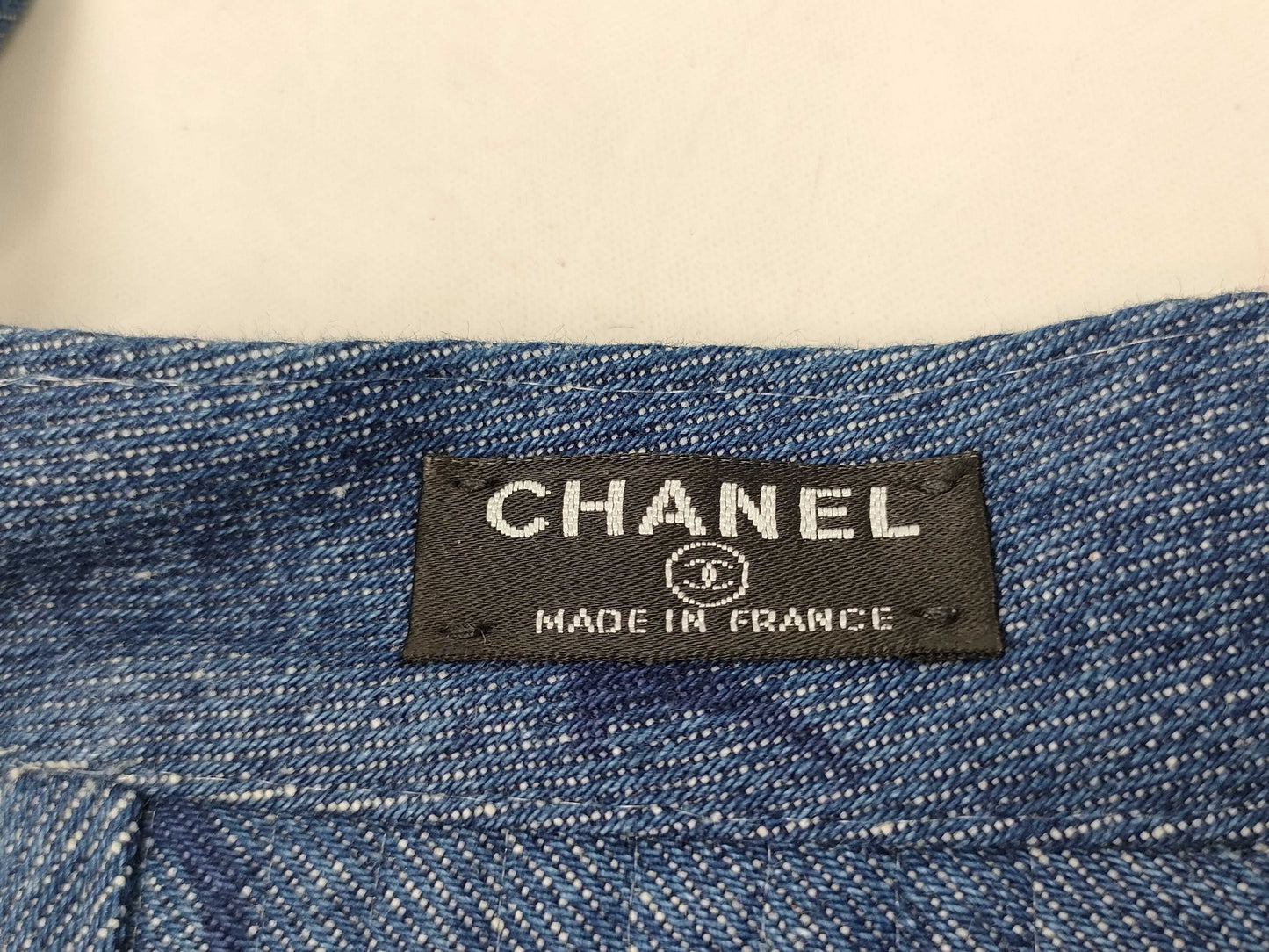 CHANEL Chanel Sun Visor Denim Coco Mark Hat Other Apparel