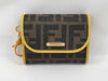 FENDI Zucca pattern wallet, yellow