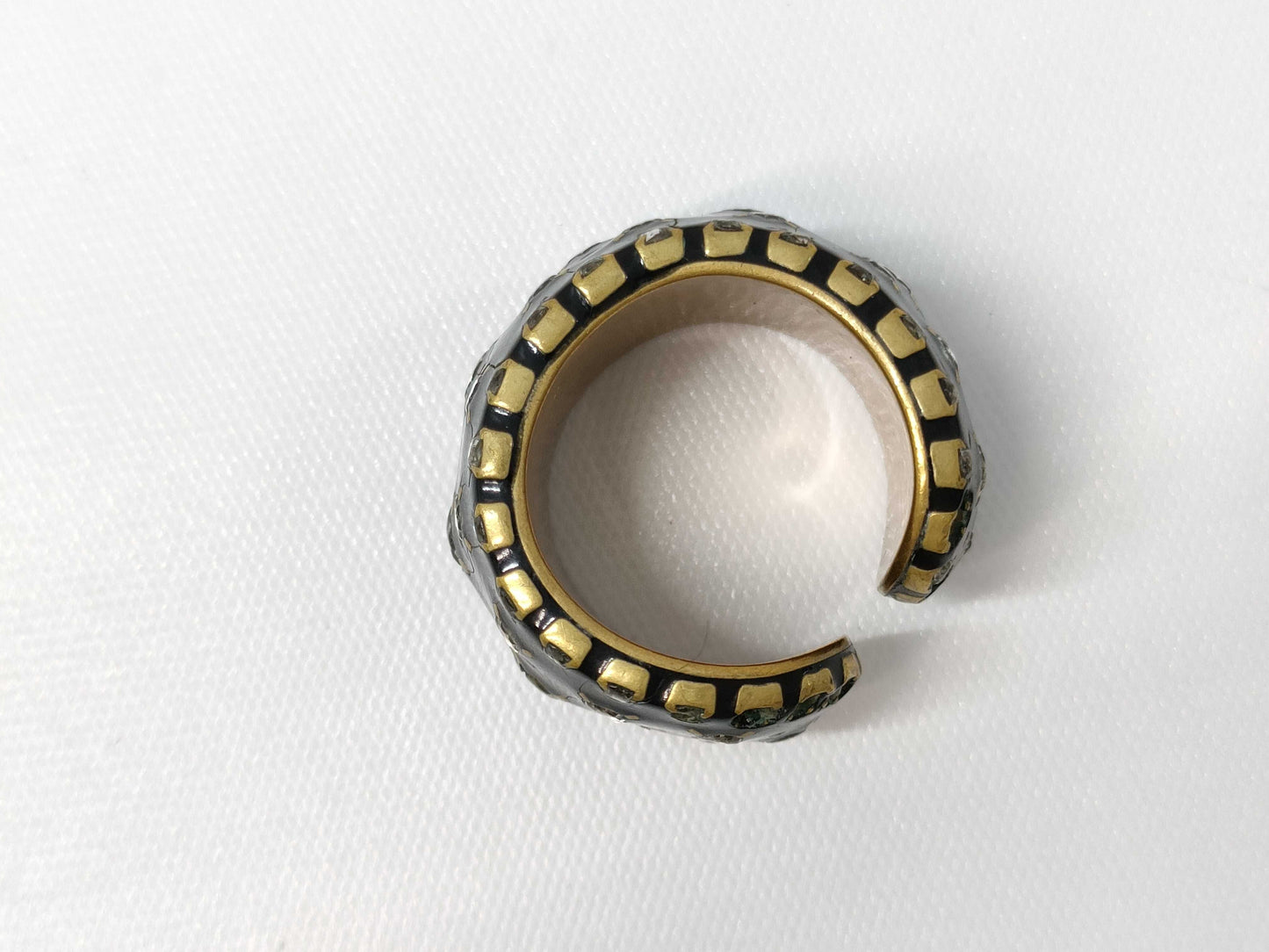 CHANEL Rhinestone Ring