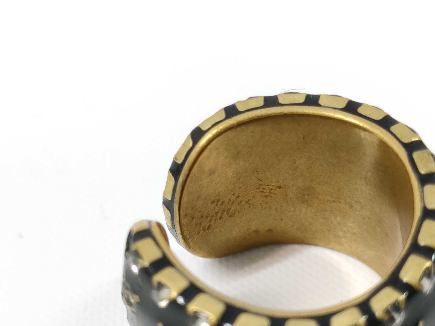 CHANEL Rhinestone Ring