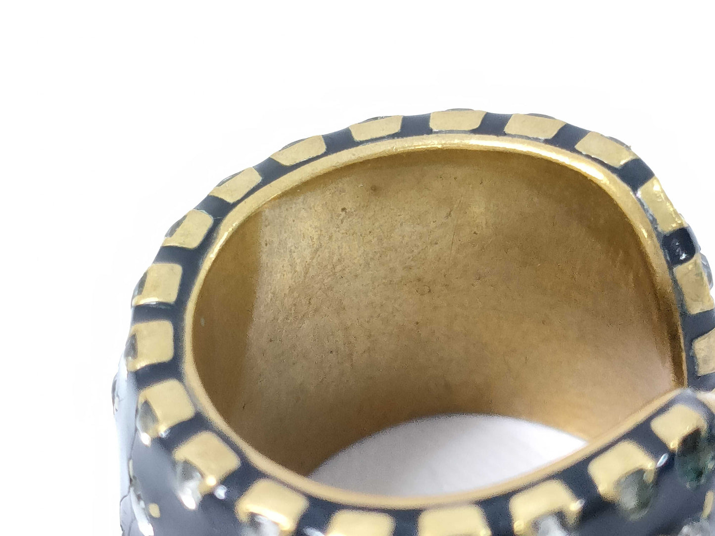 CHANEL Rhinestone Ring