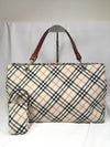 BURBERRY Nova Check Handbag with Pouch