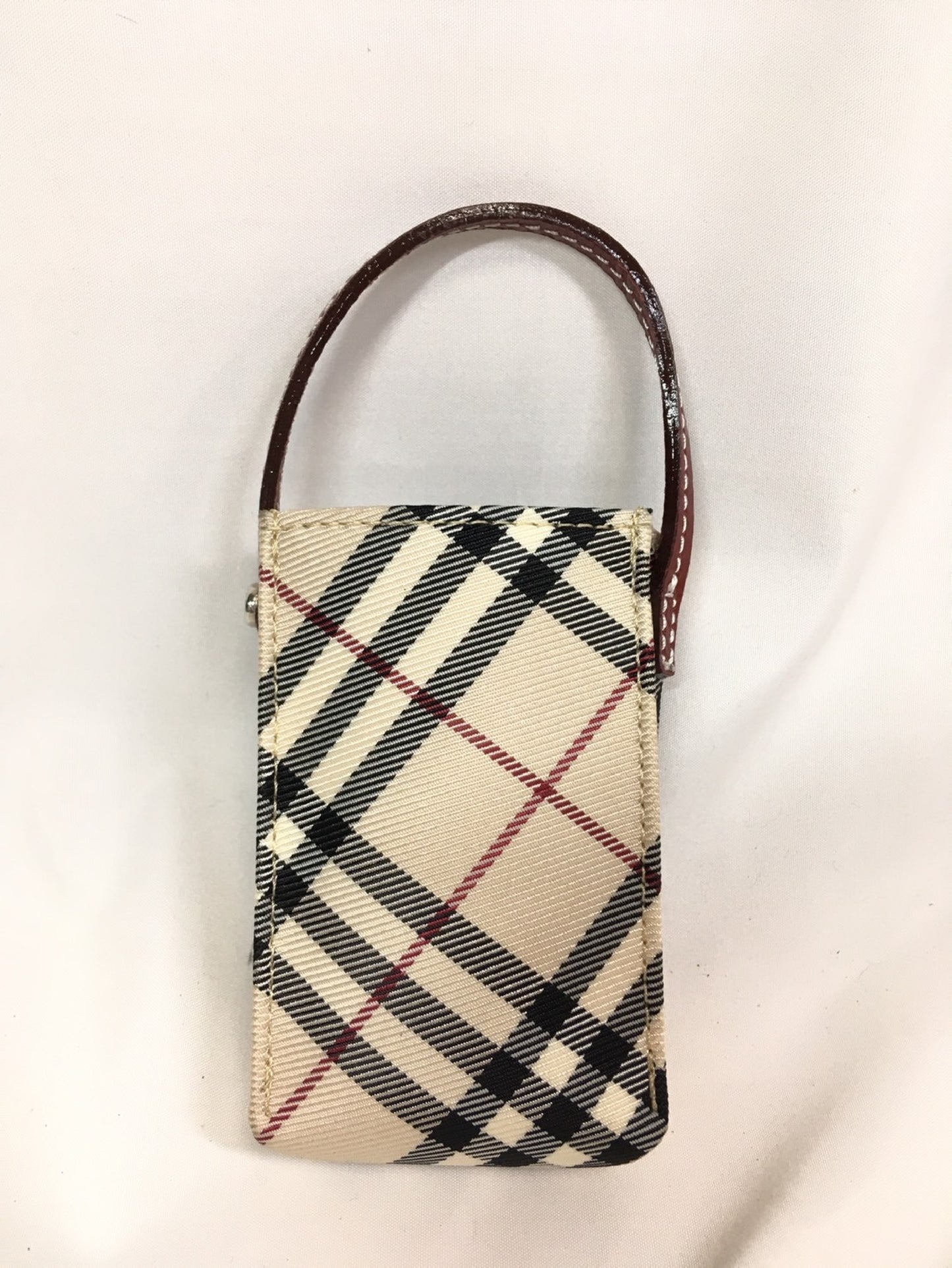 BURBERRY Nova Check Handbag with Pouch